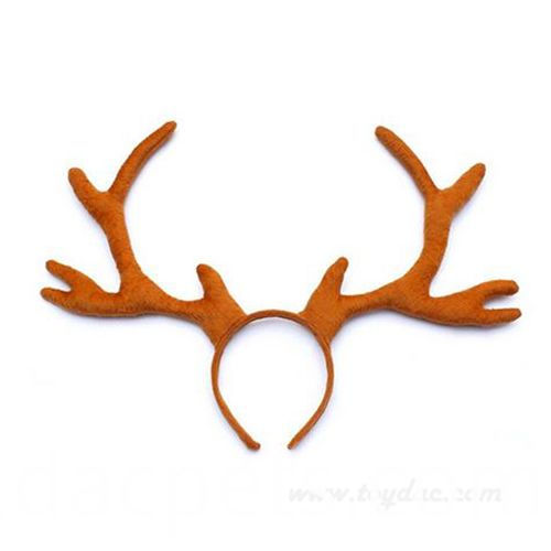 Plüsch Sikahirsch Haarband plush sika deer hairband